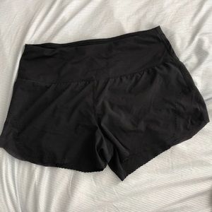 Lululemon Scalloped Running Shorts